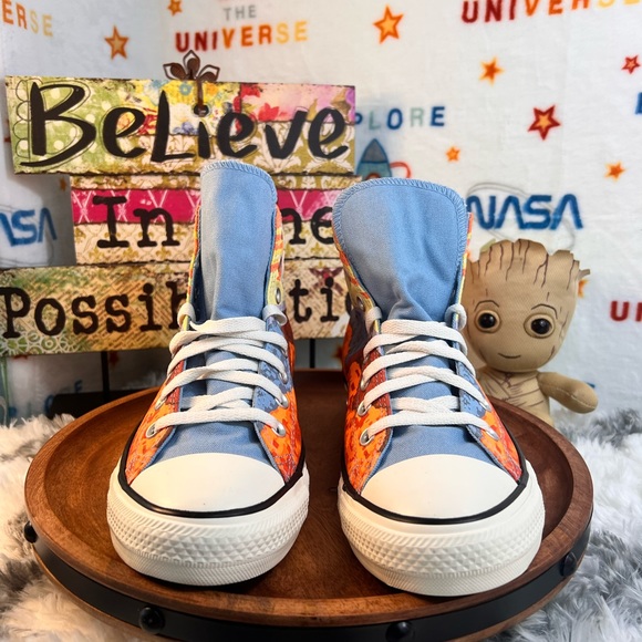 CONVERSE CTAS HI MAGMA ORANGE - Picture 10 of 10